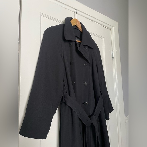 London Fog lined double breasted Trench Coat Size 6 petite - Picture 3 of 16